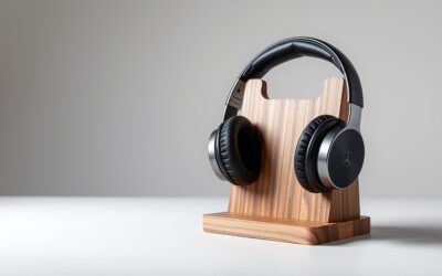 Wooden Headphone Stand (2026)