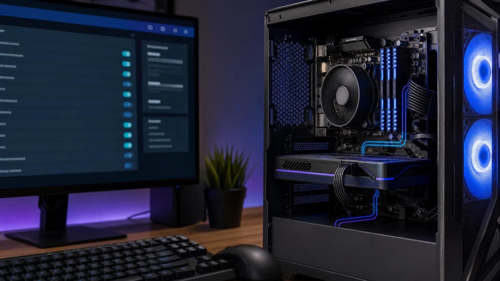 Balanced CPU and platform choices for an Intel Arc B580