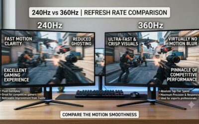 240hz vs 360hz Performance: Essential Guide to Clear Display
