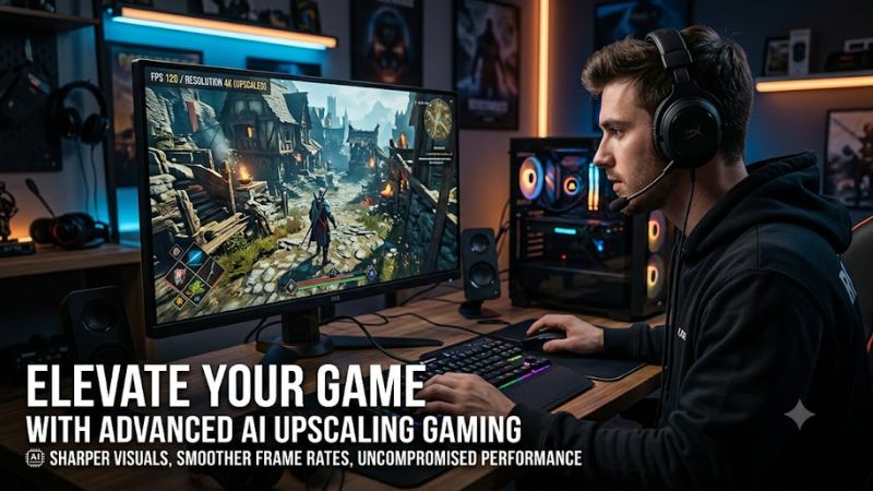 AI Upscaling Gaming