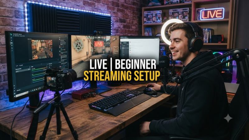 Beginner Streaming Setup