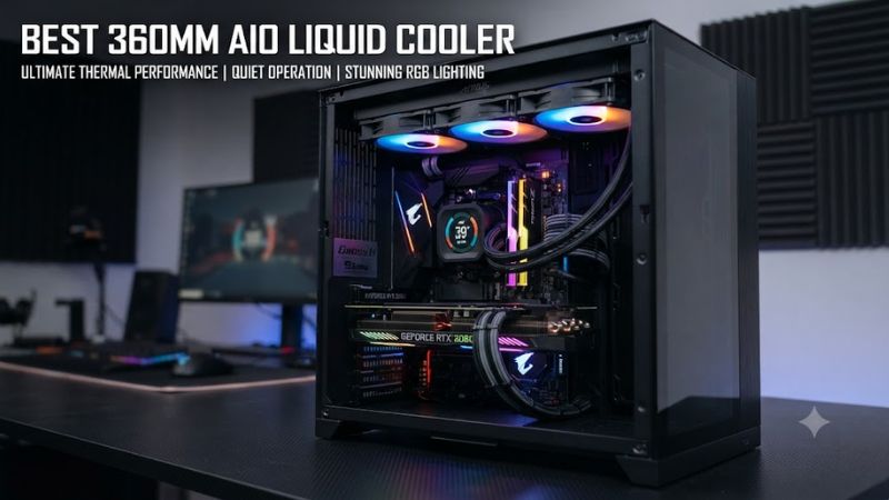 best 360mm aio liquid cooler
