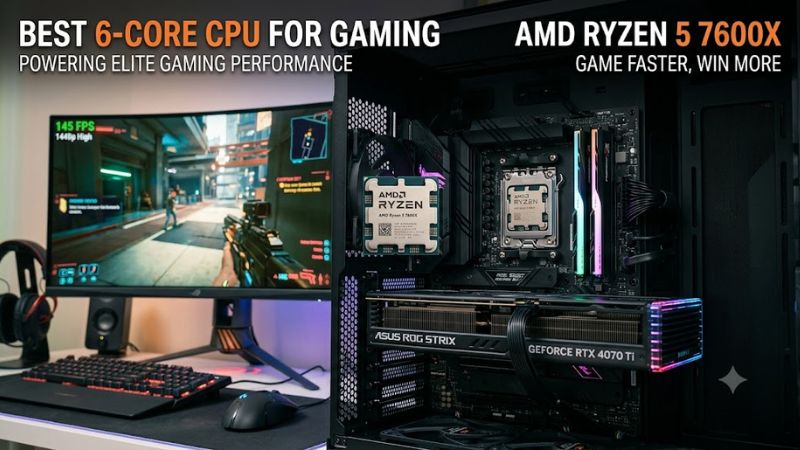 Best 6 core cpu for gaming