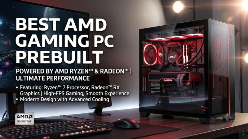 Best amd gaming pc prebuilt