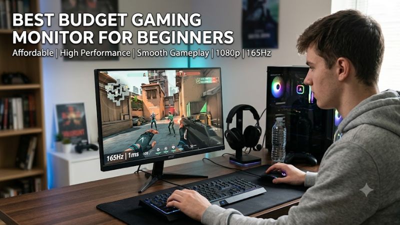 Best budget gaming monitor for beginners