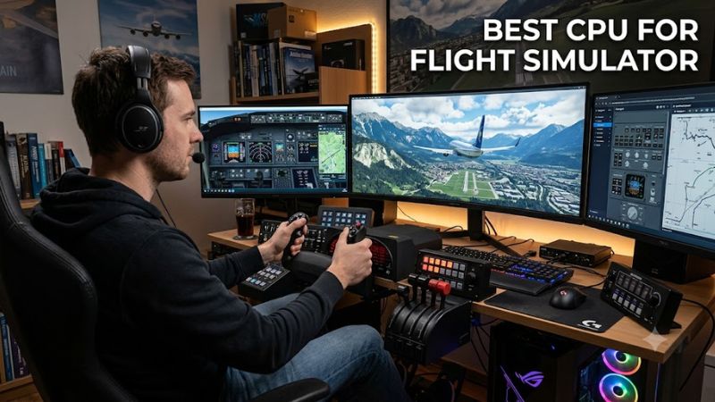 Best cpu for flight simulator