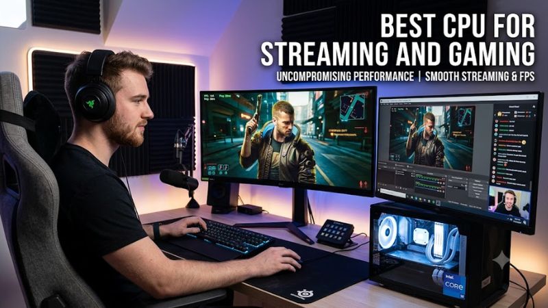 Best cpu for streaming and gaming