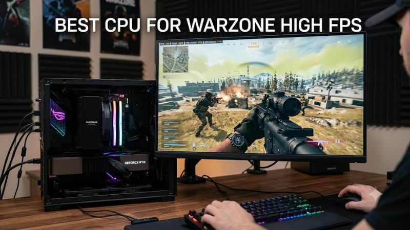 Best cpu for warzone high fps