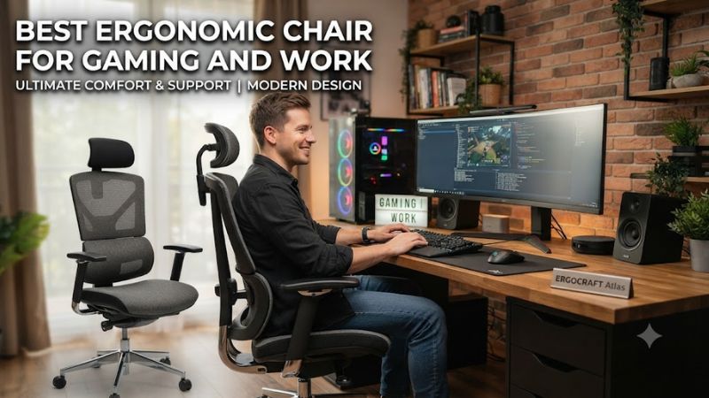 Best ergonomic chair for gaming and work