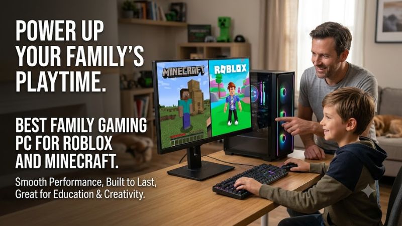 Best Family Gaming PC for Roblox and Minecraft