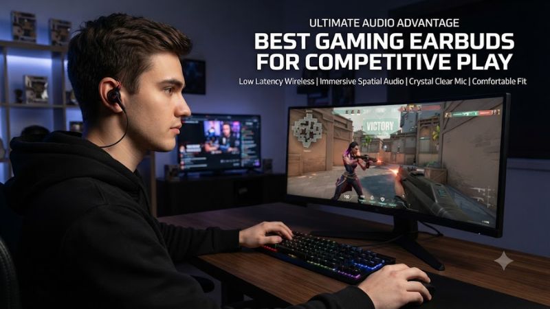Best gaming earbuds for competitive play