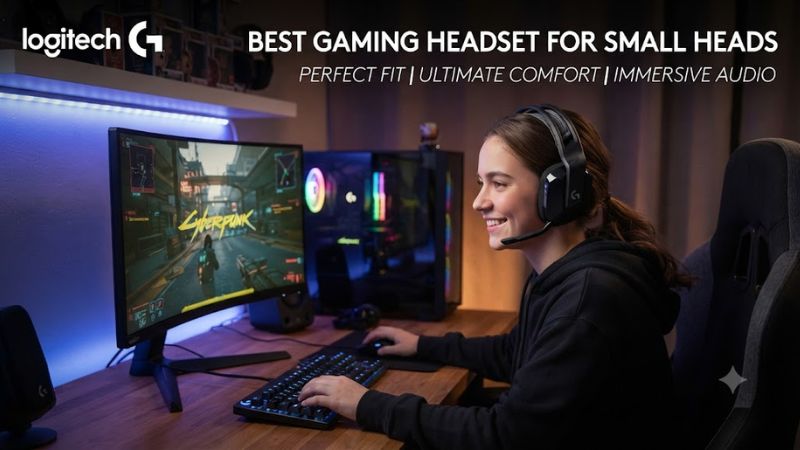 Best gaming headset for small heads