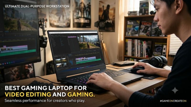 Best gaming laptop for video editing and gaming
