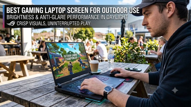 Best gaming laptop screen for outdoor use