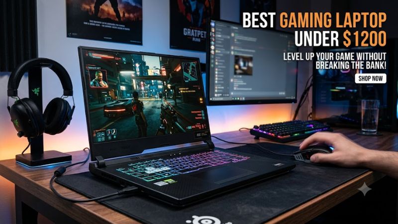 Best gaming laptop under 1200
