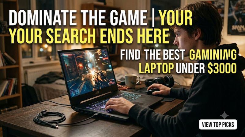Best gaming laptop under 3000