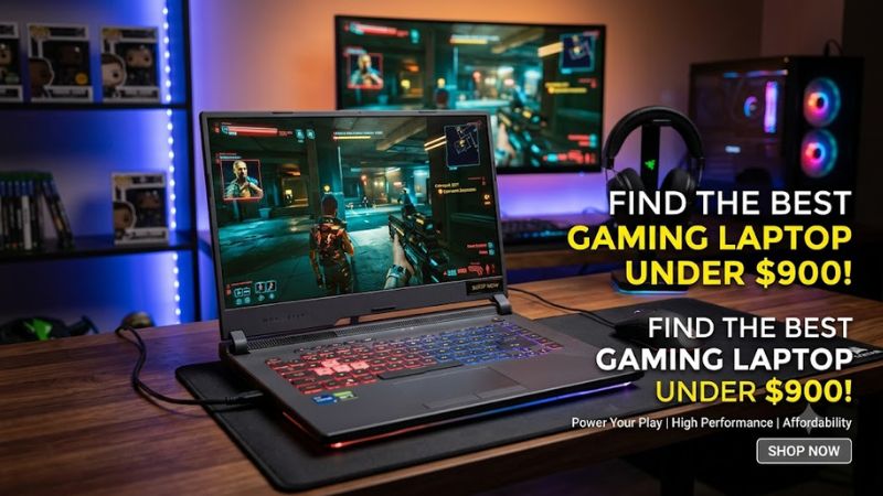 Best gaming laptop under 900