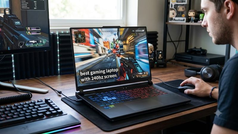 Best gaming laptop with 240hz screen