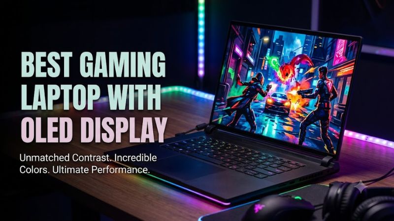 Best gaming laptop with oled display