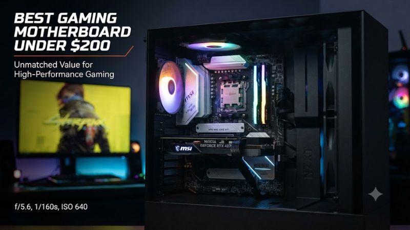 Best gaming motherboard under 200