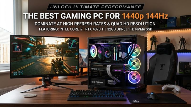 Best Gaming PC for 1440p 144Hz