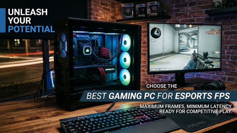 Best Gaming PC for Esports FPS
