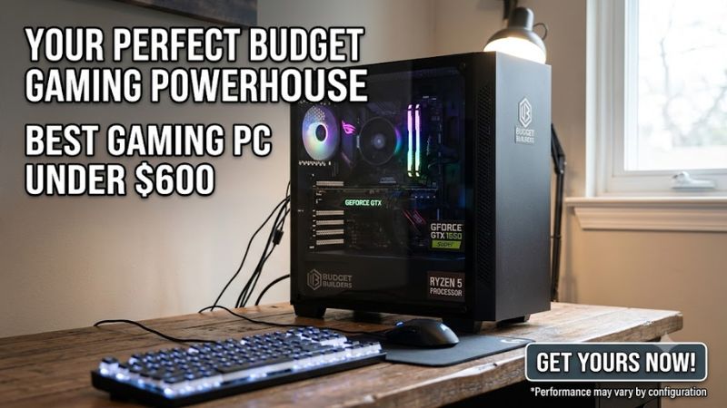 Best gaming pc under 600