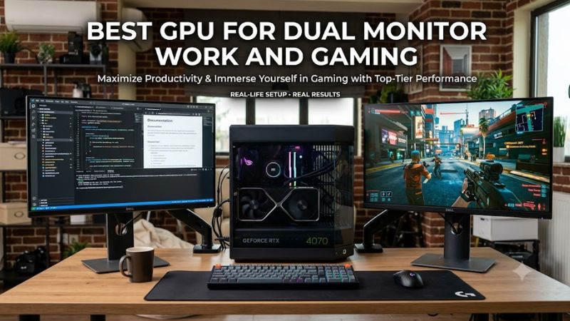 Best gpu for dual monitor work and gaming