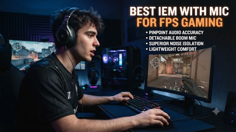 Best iem with mic for fps gaming