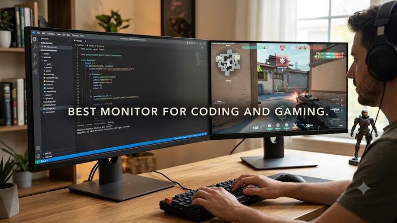 Best monitor for coding and gaming