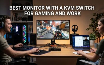 Best monitor with a kvm switch for gaming and work: Smart