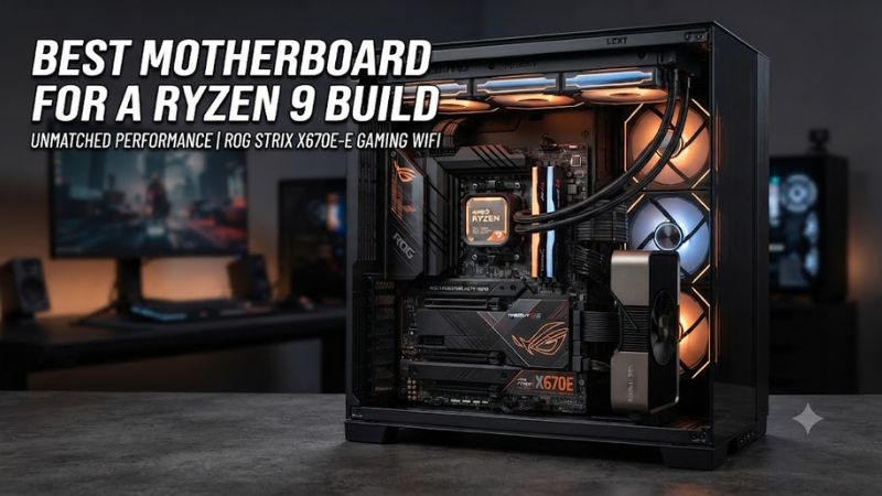 Best motherboard for a Ryzen 9 build