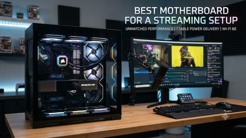 Best motherboard for a streaming setup