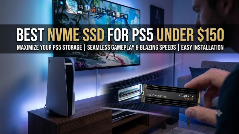 Best nvme ssd for ps5 under 150
