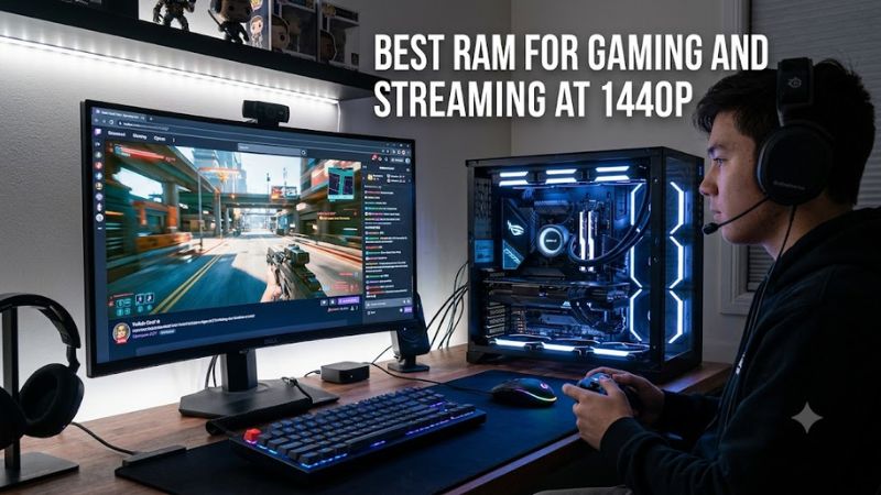 Best ram for gaming and streaming at 1440p