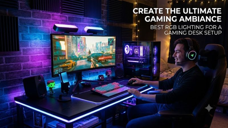 Best rgb lighting for a gaming desk setup
