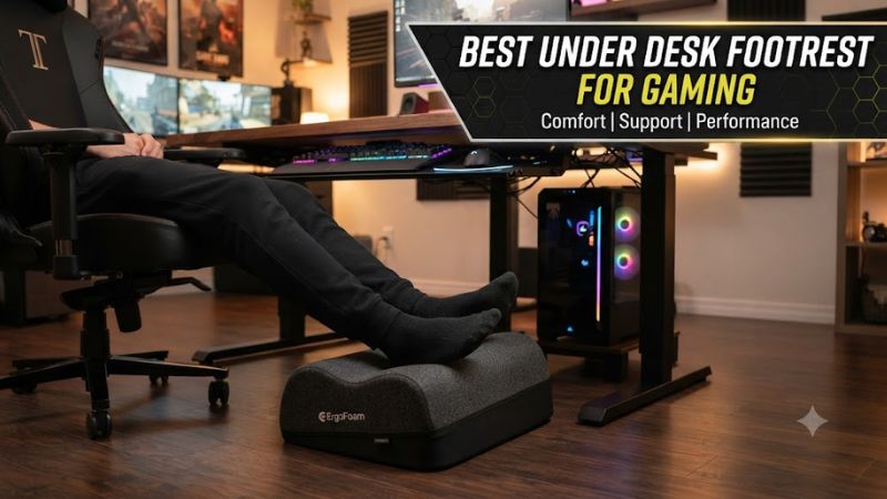Best under desk footrest for gaming