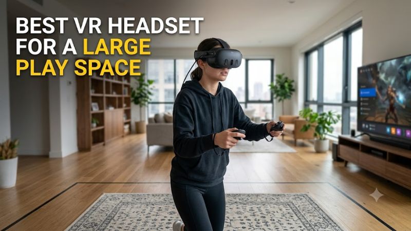 Best vr headset for a large play space
