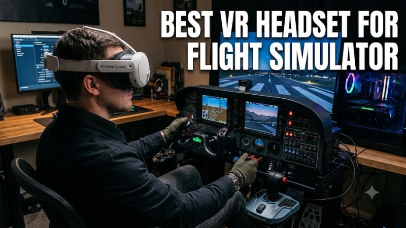 Best vr headset for flight simulator: Complete Best Guide