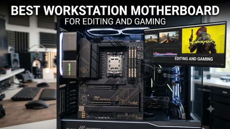 Best workstation motherboard for editing and gaming