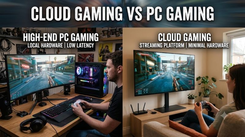 Cloud gaming vs pc gaming
