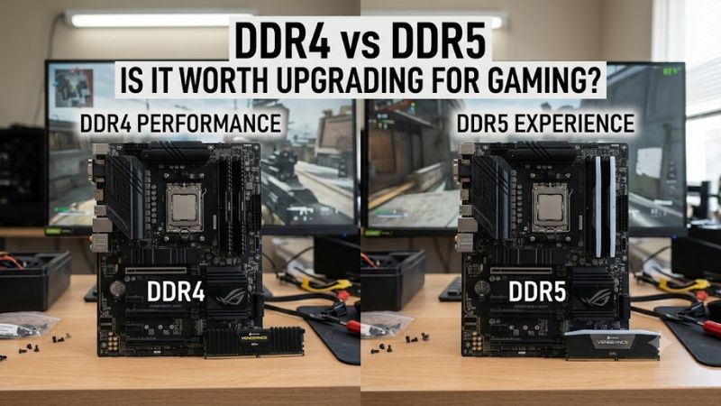DDR4 vs DDR5 is it worth upgrading for gaming