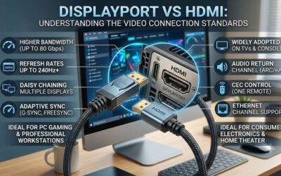 DisplayPort vs HDMI: Essential Guide to Clear Display Tech