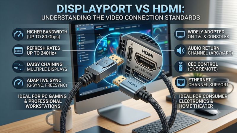DisplayPort vs HDMI