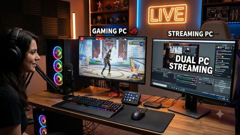 Dual PC Streaming