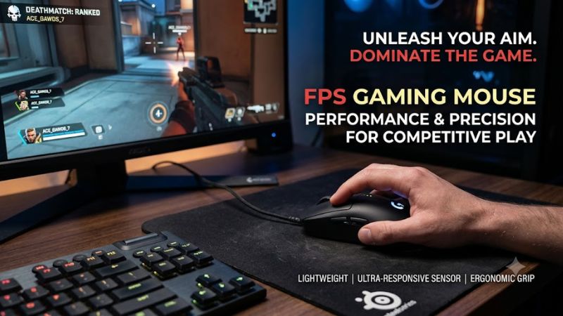 Fps gaming mouse