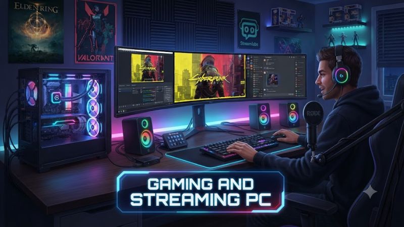 Gaming and Streaming PC