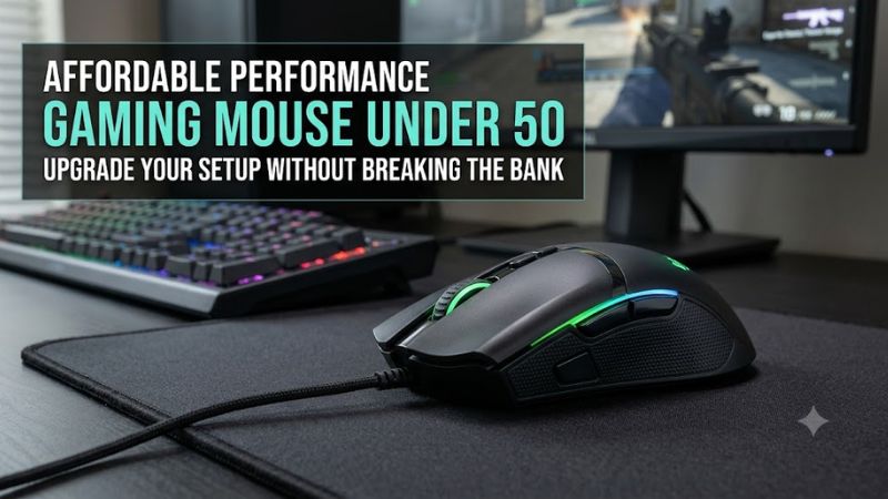 Gaming mouse under 50