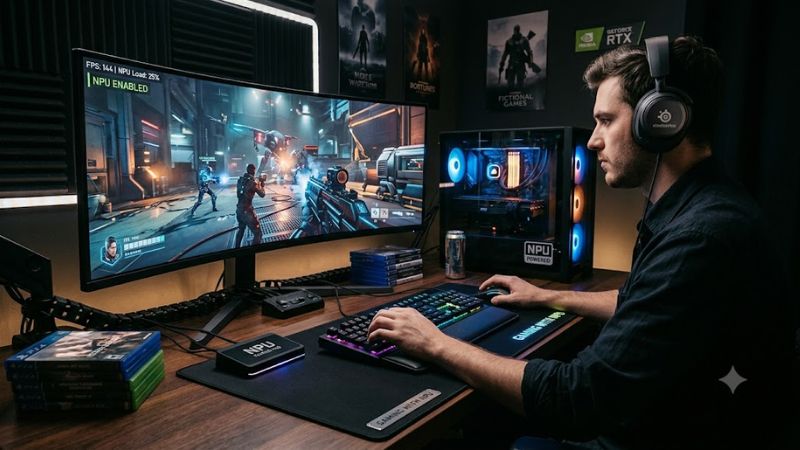 Gaming with npu