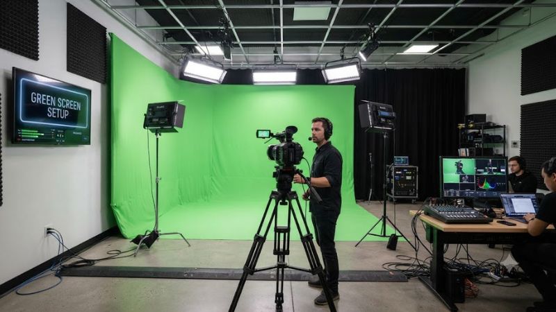 Green Screen Setup
